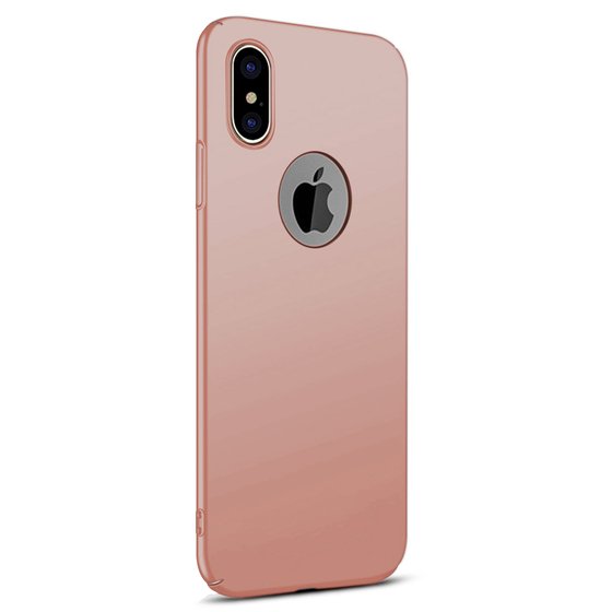 Microsonic iPhone X Kılıf Premium Slim Rose Gold