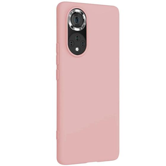 Microsonic Matte Silicone Huawei Nova 9 Kılıf Rose Gold