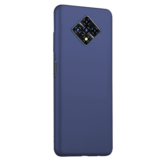 Microsonic Matte Silicone Infinix Zero 8 Kılıf Lacivert