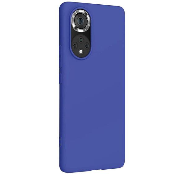 Microsonic Matte Silicone Huawei Nova 9 Kılıf Lacivert