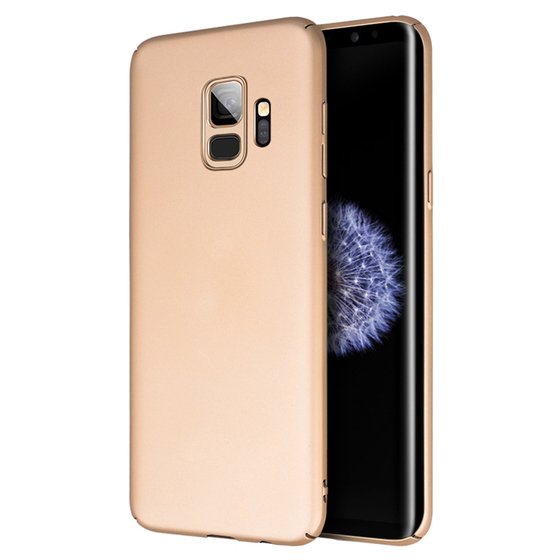 Microsonic Samsung Galaxy S9 Kılıf Premium Slim Gold