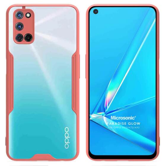 Microsonic Oppo A52 Kılıf Paradise Glow Pembe