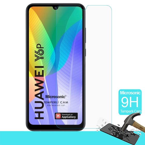 Microsonic Huawei Y6P Tempered Glass Screen Protector