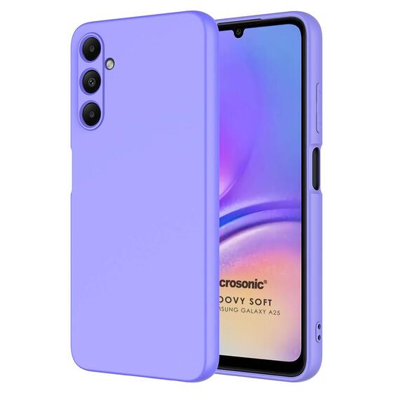 Microsonic Samsung Galaxy A26 Kılıf Groovy Soft Lila