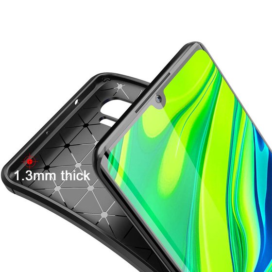 Microsonic Xiaomi Mi Note 10 Kılıf Legion Series Siyah