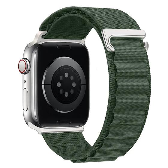 Microsonic Apple Watch Series 10 46mm Kordon Alps Spin Yeşil