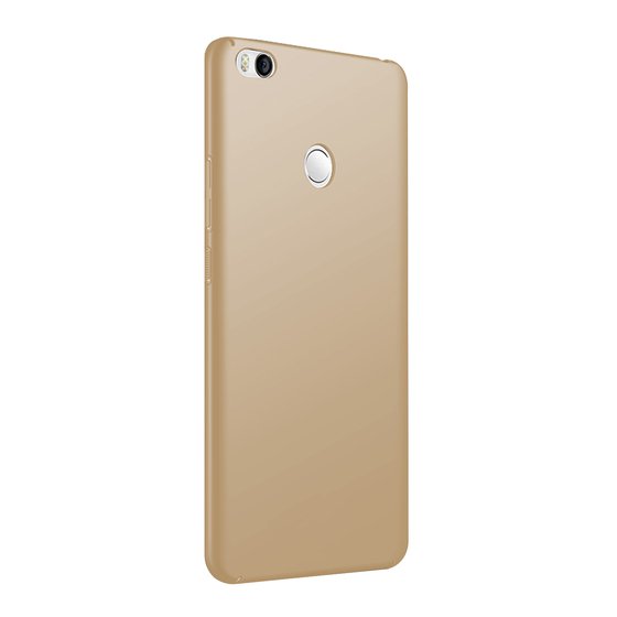 Microsonic Xiaomi Mi Max 2 Kılıf  Premium Slim Gold