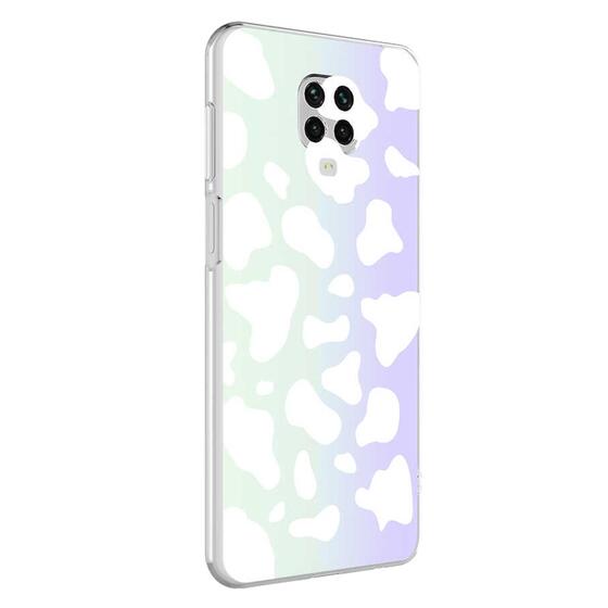 Microsonic Xiaomi Redmi Note 9 Pro Braille Feel Desenli Kılıf Cow