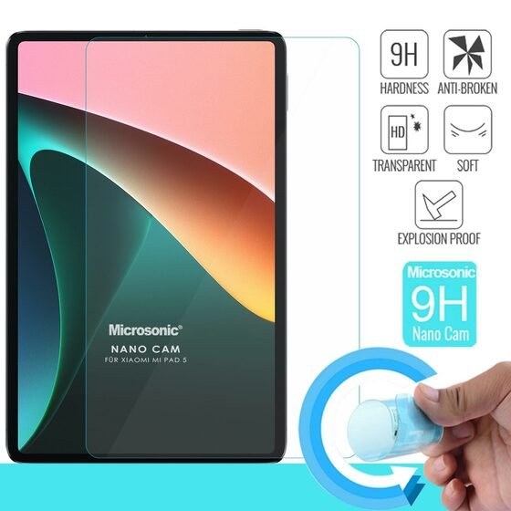 Microsonic Xiaomi Mi Pad 5 Nano Glass Cam Ekran Koruyucu