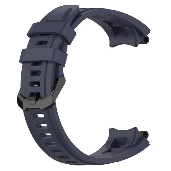 Microsonic Amazfit T-Rex 2 Kordon Silicone Sport Band Lacivert