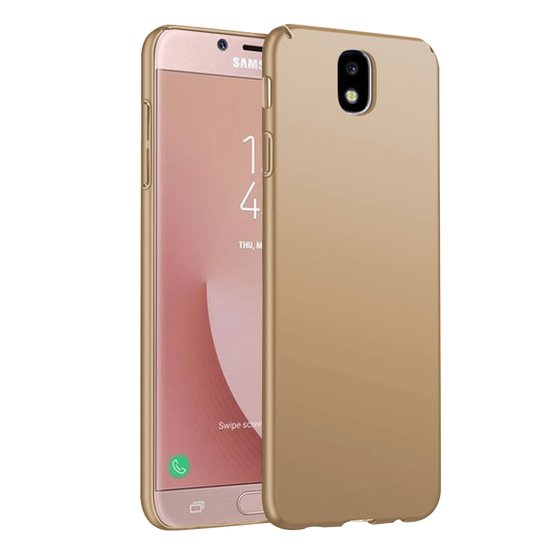 Microsonic Samsung Galaxy J7 Pro Kılıf  Premium Slim Gold