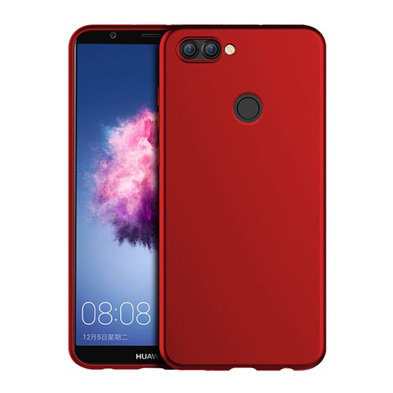 Microsonic Matte Silicone Huawei P Smart Kılıf Bordo