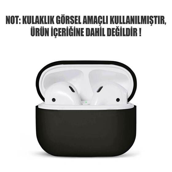 Microsonic Apple AirPods Pro Liquid Silicone Lansman Siyah