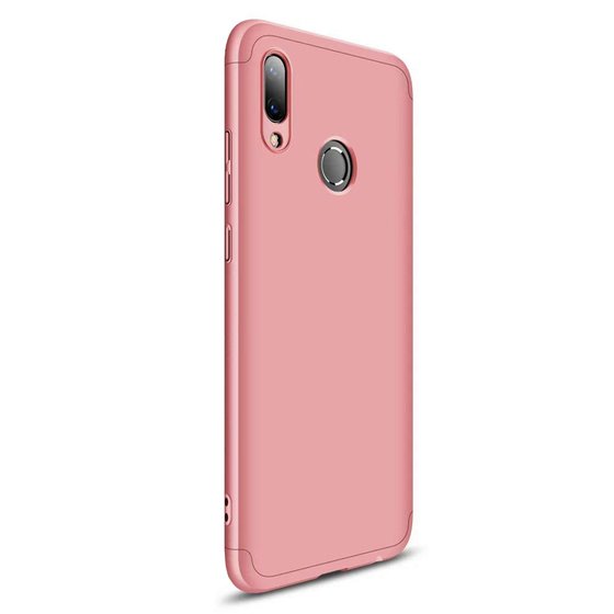 Microsonic Huawei Y7 Prime 2019 Kılıf Double Dip 360 Protective Rose Gold