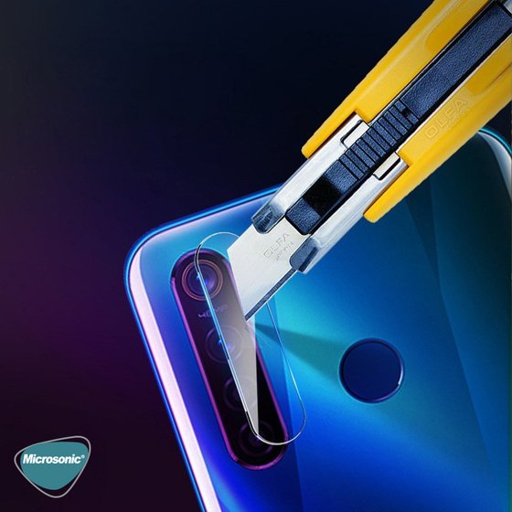 Microsonic Realme 5 Pro Kamera Lens Koruma Camı