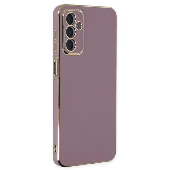 Microsonic Samsung Galaxy M23 Kılıf Olive Plated Lila