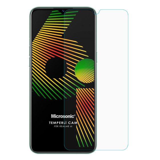 Microsonic Realme 6i Tempered Glass Screen Protector