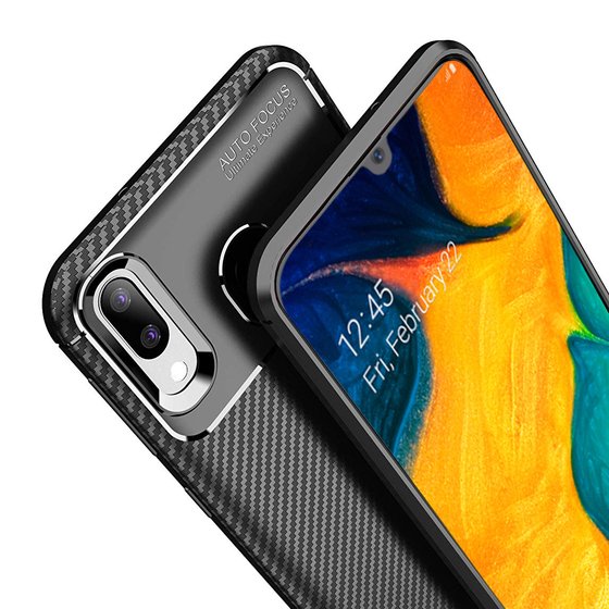 Microsonic Samsung Galaxy A30 Kılıf Legion Series Siyah