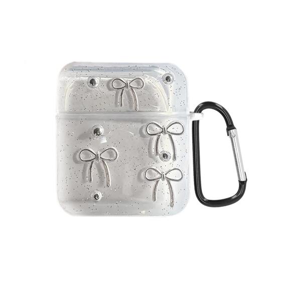 Microsonic AirPods 1. Nesil / 2. Nesil Kılıf Figure Series PrettyCharm Bow