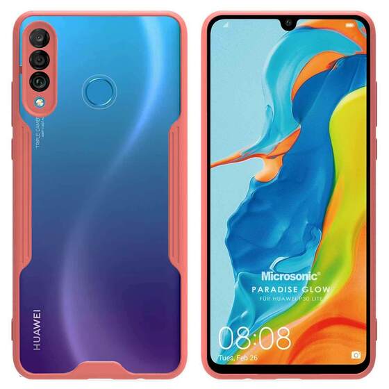 Microsonic Huawei P30 Lite Kılıf Paradise Glow Pembe