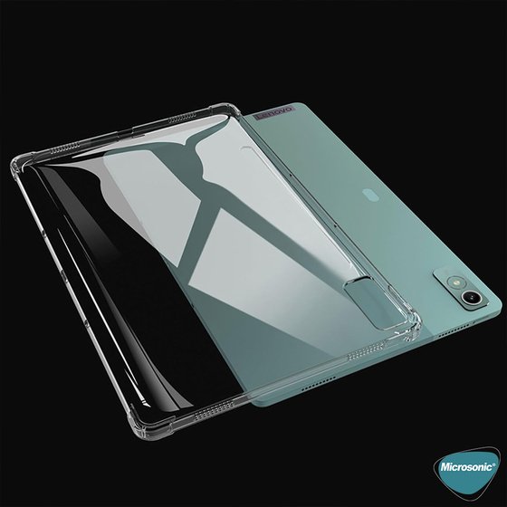 Microsonic Lenovo Tab P12 Kılıf Shock Absorbing Şeffaf