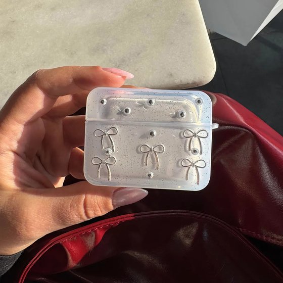 Microsonic AirPods Pro Kılıf Figure Series PrettyCharm Bow