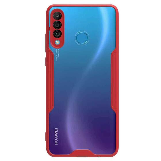 Microsonic Huawei P30 Lite Kılıf Paradise Glow Kırmızı