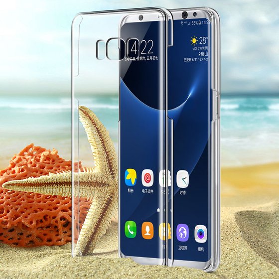 Microsonic kristal Şeffaf Samsung Galaxy S8 Plus Kılıf