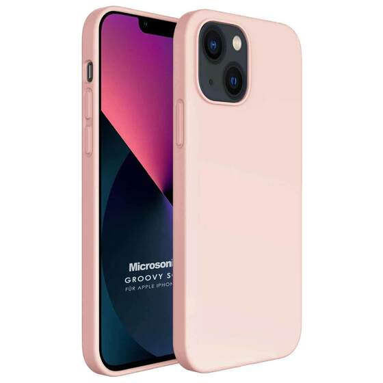 Microsonic Apple iPhone 13 Mini Kılıf Groovy Soft Rose Gold