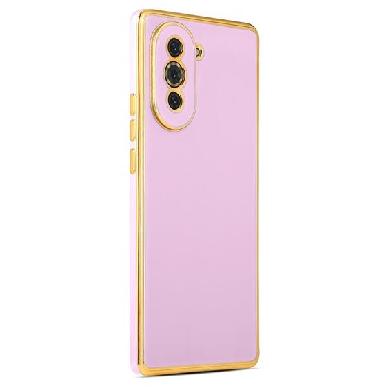 Microsonic Huawei Nova 10 Kılıf Olive Plated Lila