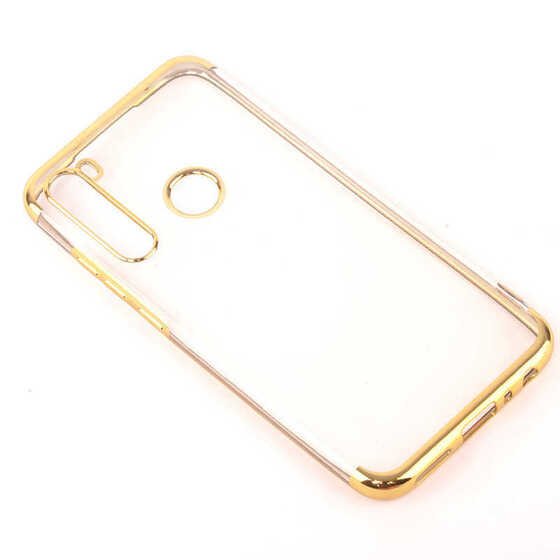 Microsonic Xiaomi Redmi Note 8T Kılıf Skyfall Transparent Clear Gold