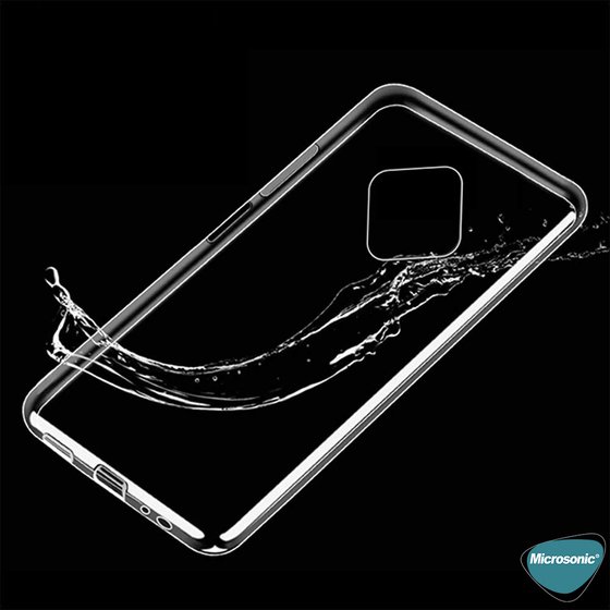 Microsonic Infinix Zero 8 Kılıf Transparent Soft Beyaz