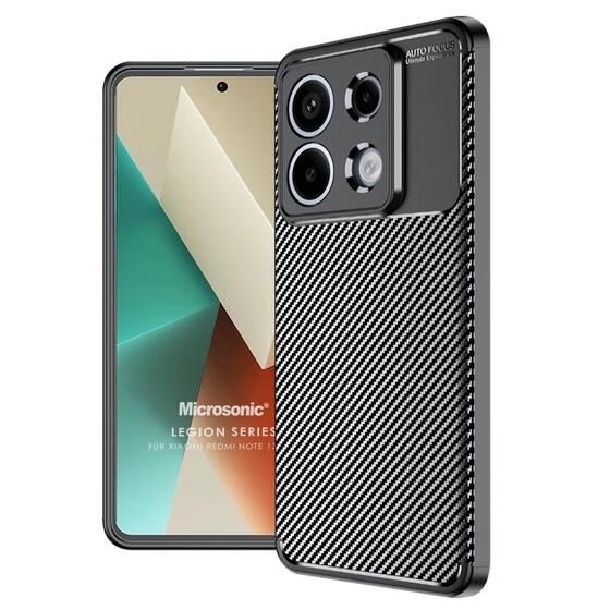 Microsonic Xiaomi Poco X6 5G Kılıf Legion Series Siyah