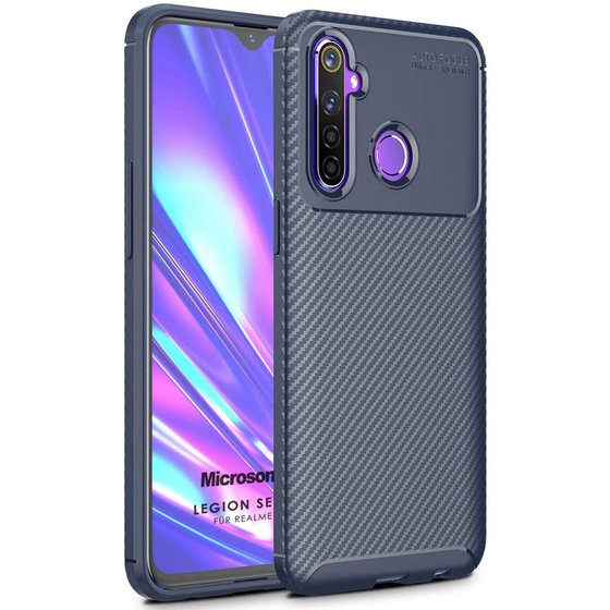 Microsonic Realme 6i Kılıf Legion Series Lacivert