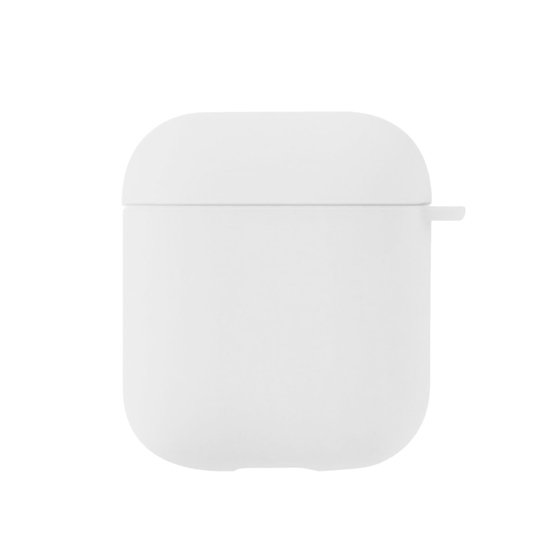 Microsonic Apple AirPods 1. Nesil / 2. Nesil Liquid Silicone Lansman Beyaz