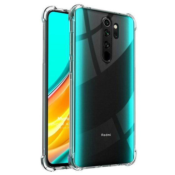 Microsonic Xiaomi Redmi 9 Kılıf Shock Absorbing Şeffaf