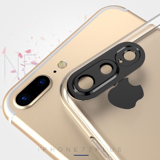 Microsonic Soft series 360 Degree Camera Protector iPhone 8 Plus kılıf Beyaz