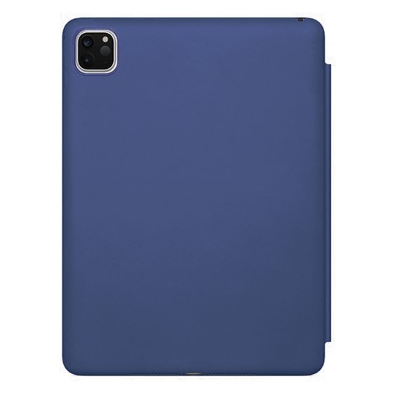 Microsonic Apple iPad Pro 11`` 2022 4. Nesil Kılıf (A2759-A2435-A2761-A2762) Smart Leather Case Lacivert