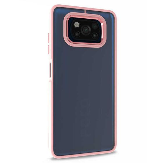 Microsonic Xiaomi Poco X3 Pro Kılıf Bright Planet Rose Gold