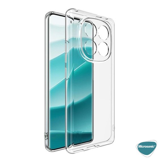 Microsonic Xiaomi Redmi Note 14 Pro Plus Kılıf Transparent Soft Şeffaf