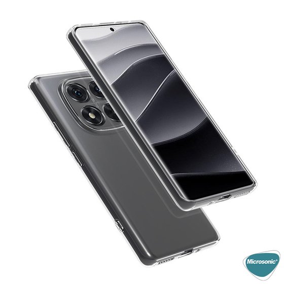 Microsonic Xiaomi Redmi Note 14 Pro Plus Kılıf Transparent Soft Şeffaf