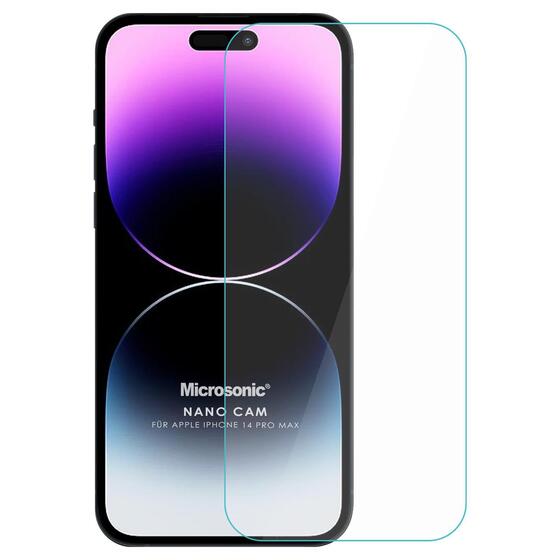 Microsonic Apple iPhone 14 Pro Max Nano Glass Cam Ekran Koruyucu