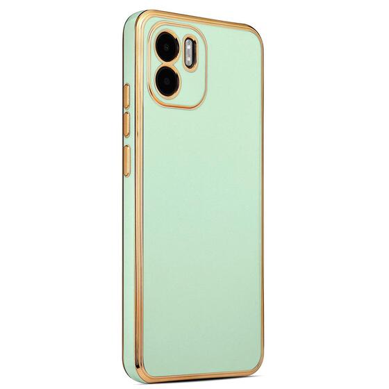 Microsonic Xiaomi Redmi A1 Kılıf Olive Plated Yeşil