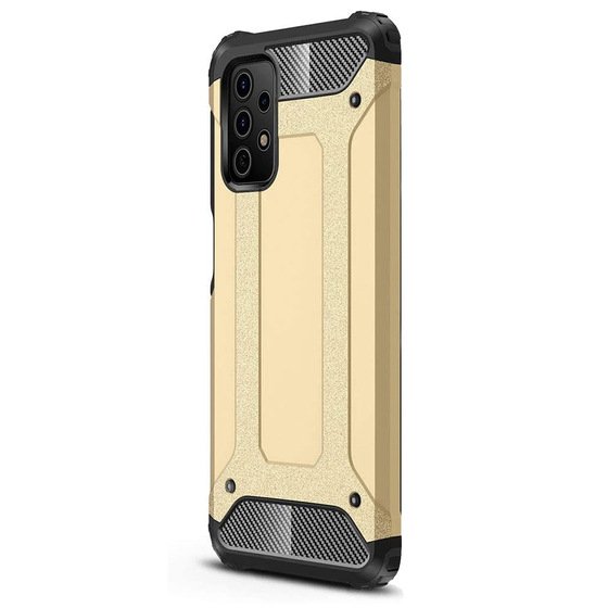 Microsonic Samsung Galaxy A73 5G Kılıf Rugged Armor Gold