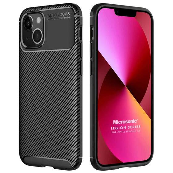 Microsonic Apple iPhone 13 Kılıf Legion Series Siyah