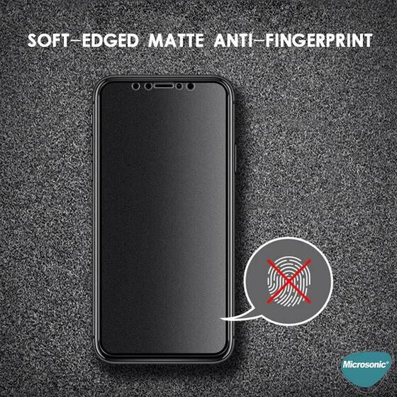 Microsonic Oppo A54 4G Seramik Matte Flexible Ekran Koruyucu Siyah