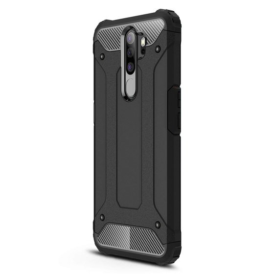 Microsonic Oppo A9 2020 Kılıf Rugged Armor Siyah