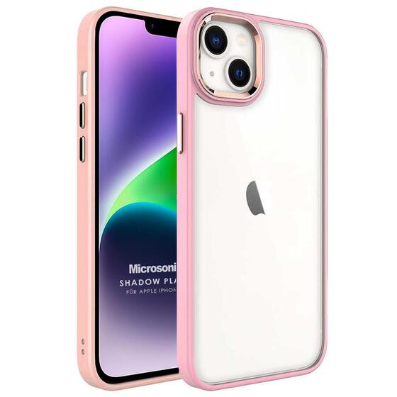 Microsonic Apple iPhone 14 Plus Kılıf Shadow Planet Açık Pembe