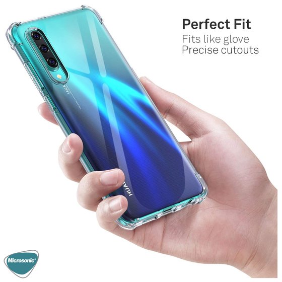 Microsonic Huawei Y9S Kılıf Shock Absorbing Şeffaf