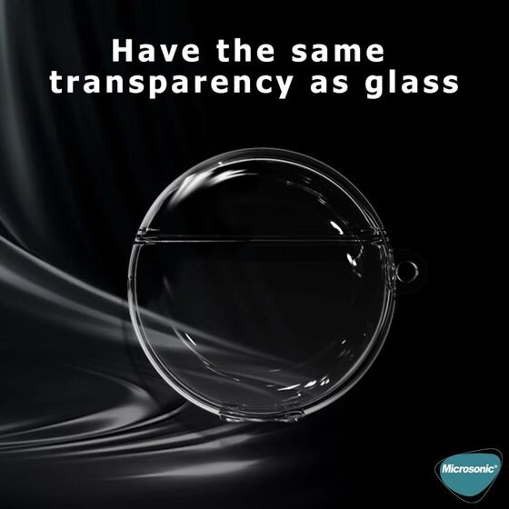 Microsonic Huawei FreeBuds 4E 2024 Kılıf Transparent Clear Soft Şeffaf